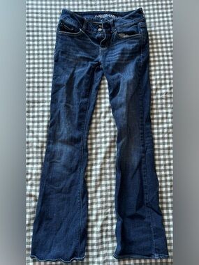 American Eagle Outfitters Dark Blue Bootcut Jeans